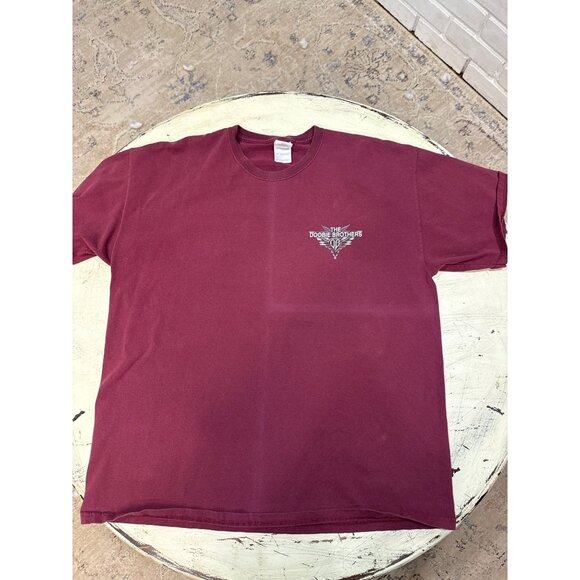 The Doobie Brothers Rockin Down The Highway Burgundy Graphic T-Shirt XL - Picture 4 of 7